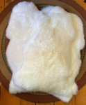 Undyed Single Longwool Sheepskin